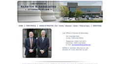 Desktop Screenshot of kerstenlaw.net